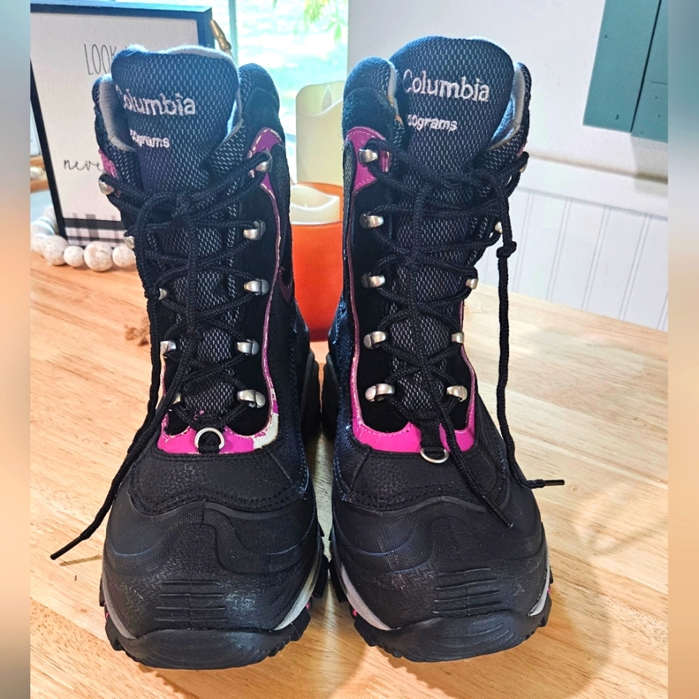 Worn Once - COLUMBIA - Snow/Ski Winter Boots- Thermolite - Sz 10 Womens